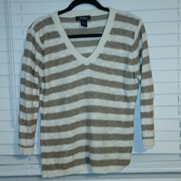 Cotton/linen blend sweater - Picture 1 of 3